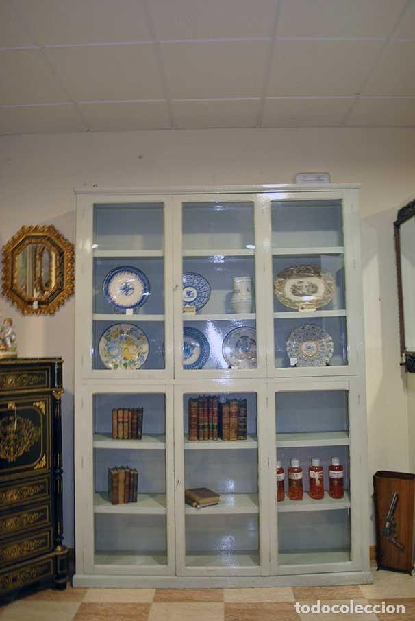 Antig&uuml;edades: GRAN VITRINA ANTIGUA EXPOSITORA - Foto 2
