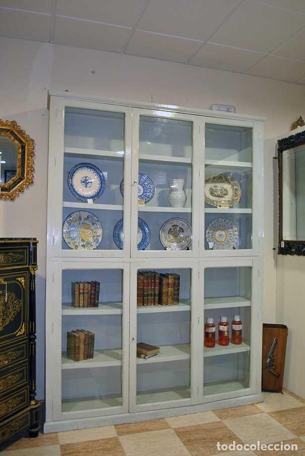 Antig&uuml;edades: GRAN VITRINA ANTIGUA EXPOSITORA - Foto 3