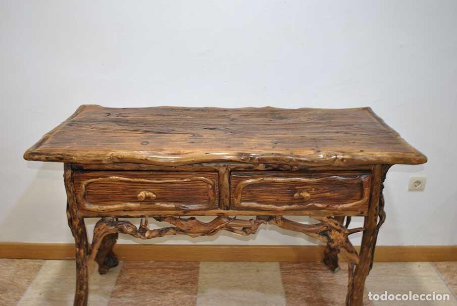 Antig&uuml;edades: MESA O CONSOLA TALLADA - Foto 3