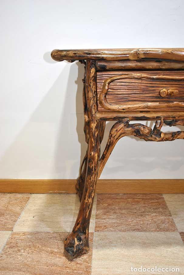 Antig&uuml;edades: MESA O CONSOLA TALLADA - Foto 7