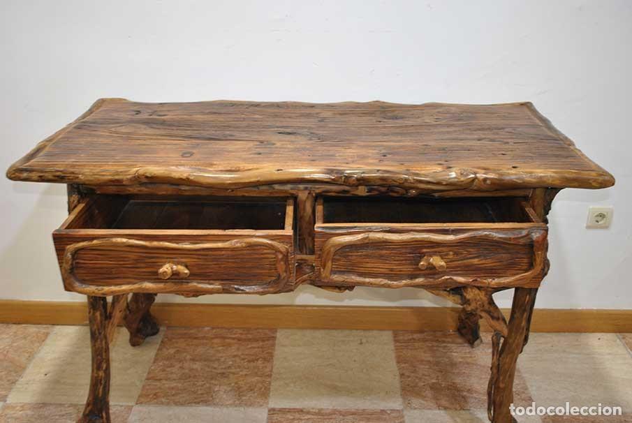 Antig&uuml;edades: MESA O CONSOLA TALLADA - Foto 9