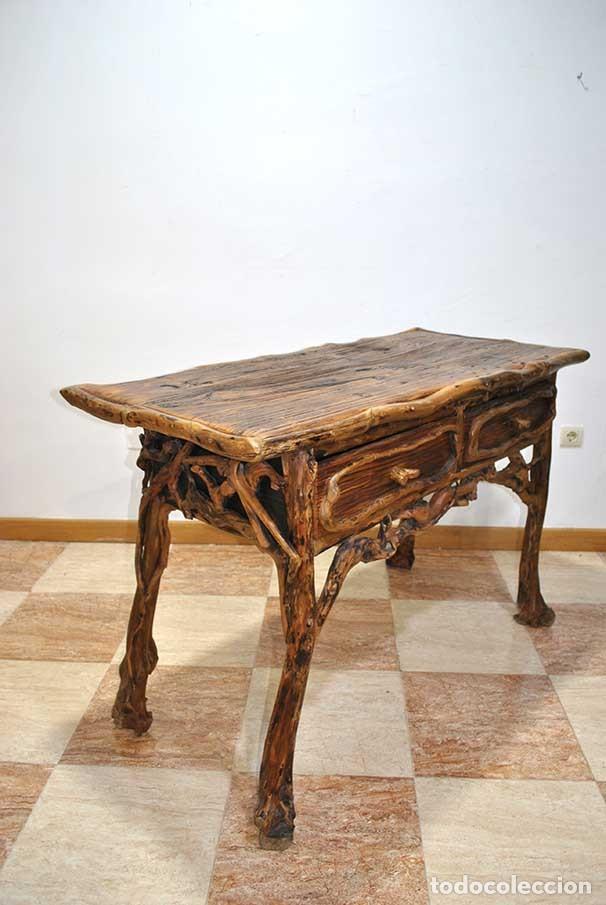 Antig&uuml;edades: MESA O CONSOLA TALLADA - Foto 10