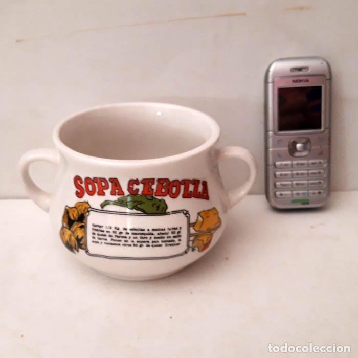 Antig&uuml;edades: Taz&oacute;n de sopa a&ntilde;os 80 - Foto 2