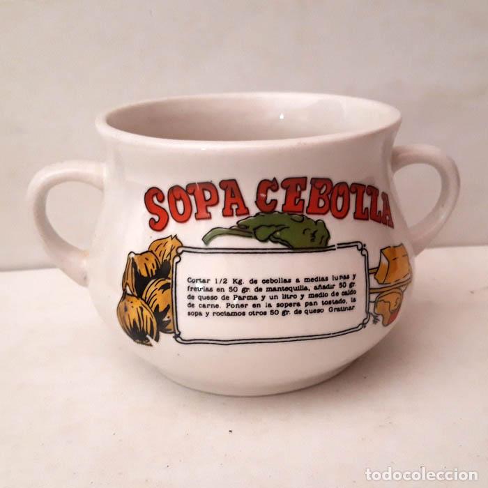 Antig&uuml;edades: Taz&oacute;n de sopa a&ntilde;os 80 - Foto 1