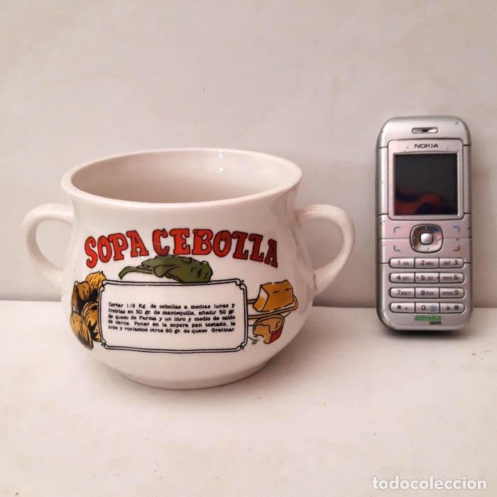 Antig&uuml;edades: Taz&oacute;n de sopa a&ntilde;os 80 - Foto 2