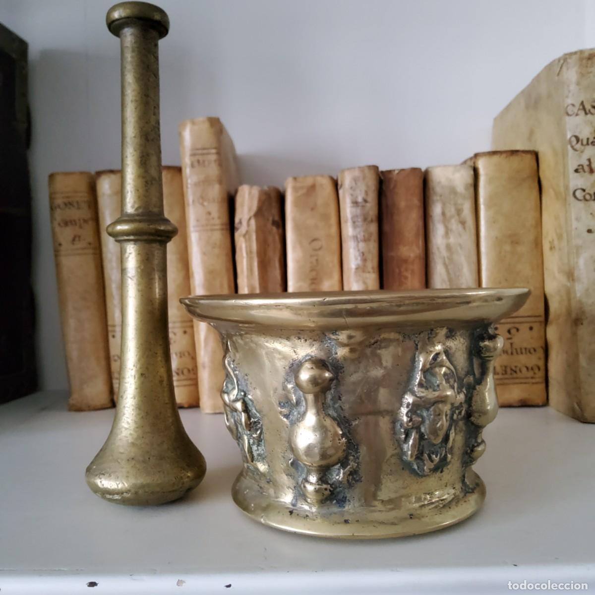 Antig&uuml;edades: ANTIGUO ALMIREZ DE BRONCE, SIGLO XVII - Foto 5