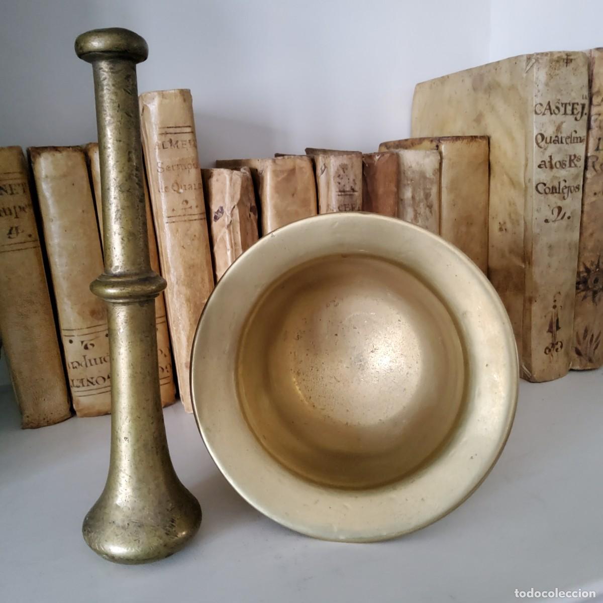 Antig&uuml;edades: ANTIGUO ALMIREZ DE BRONCE, SIGLO XVII - Foto 6