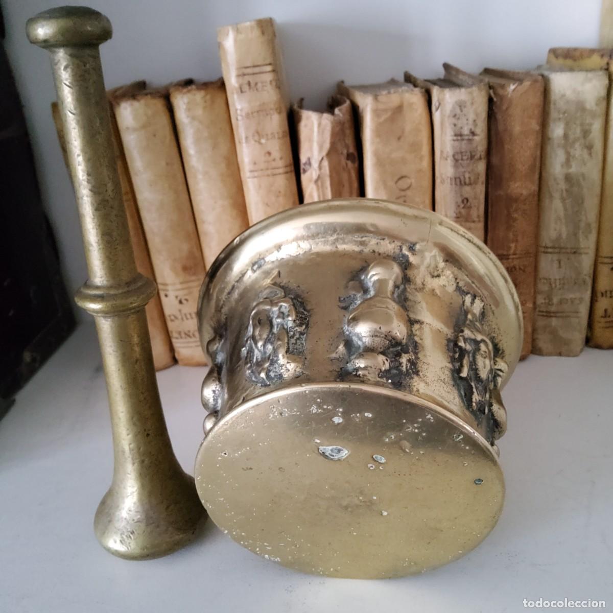 Antig&uuml;edades: ANTIGUO ALMIREZ DE BRONCE, SIGLO XVII - Foto 1