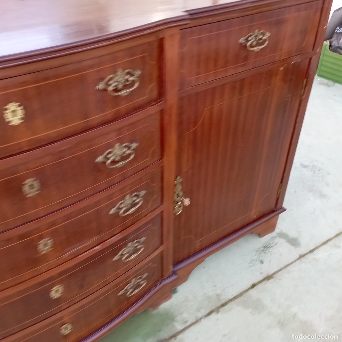 Antig&uuml;edades: mueble de comedor sapeli - Foto 3