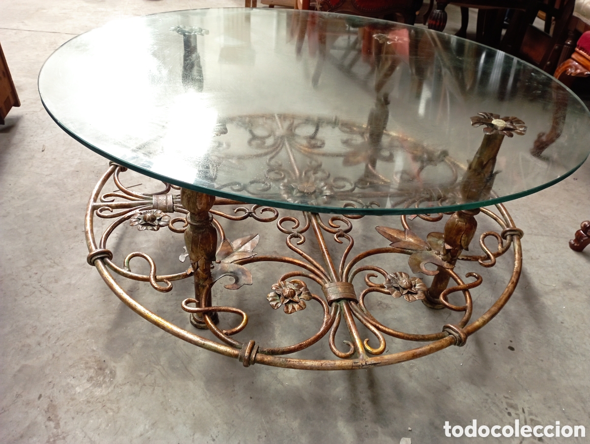 Antig&uuml;edades: Mesa de forja - Foto 3