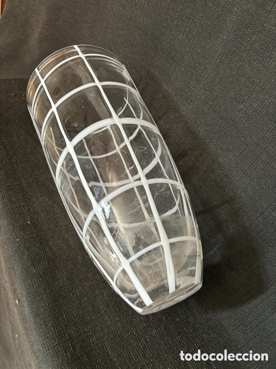 Antig&uuml;edades: Jarr&oacute;n de cristal HAND MADE - Foto 3