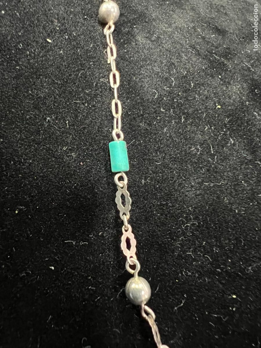 Antig&uuml;edades: CADENA DE PLATA - MEDIDA ABIERTA 49 CM - Foto 2