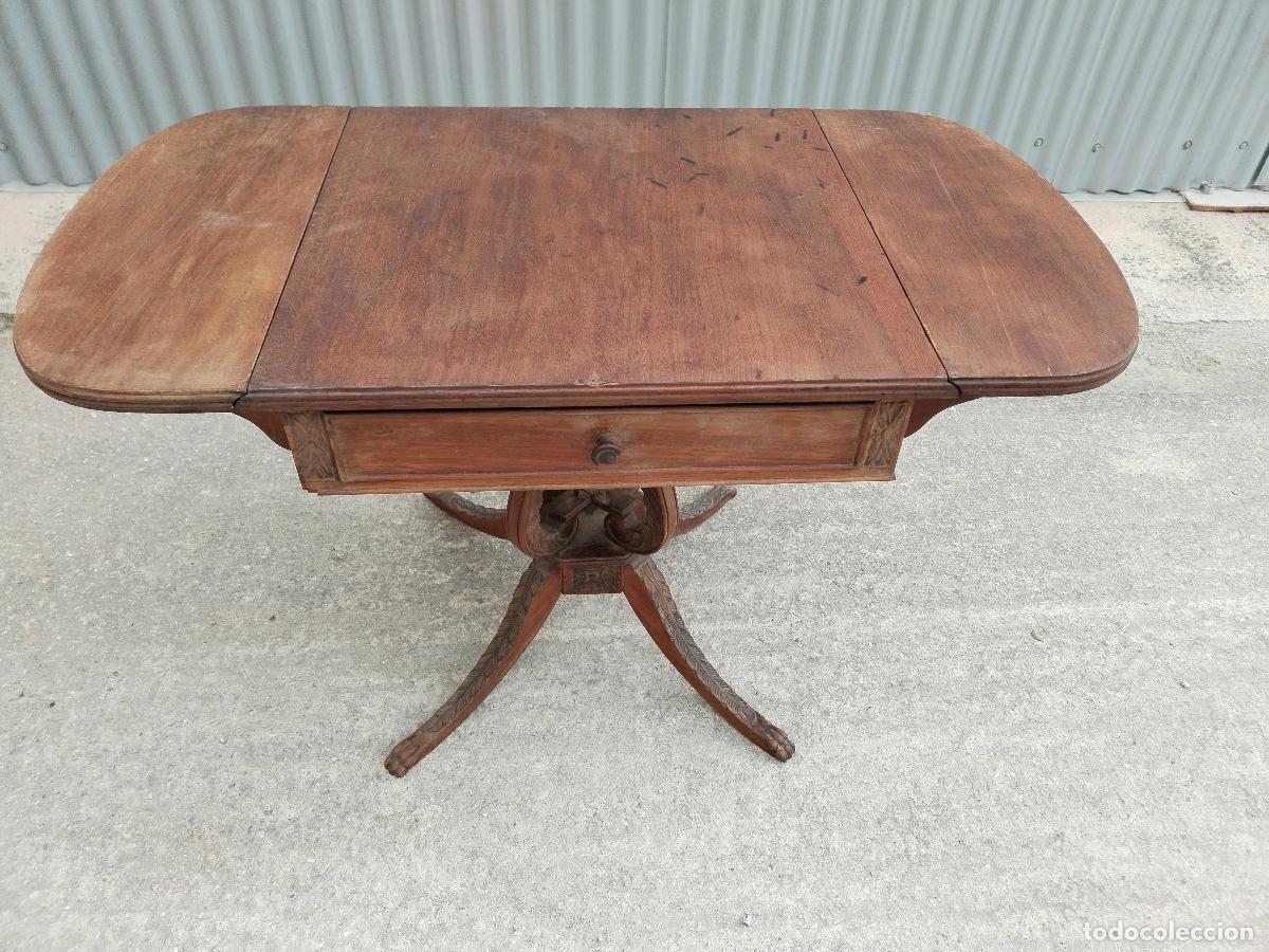 Antig&uuml;edades: mesa de alas - Foto 4