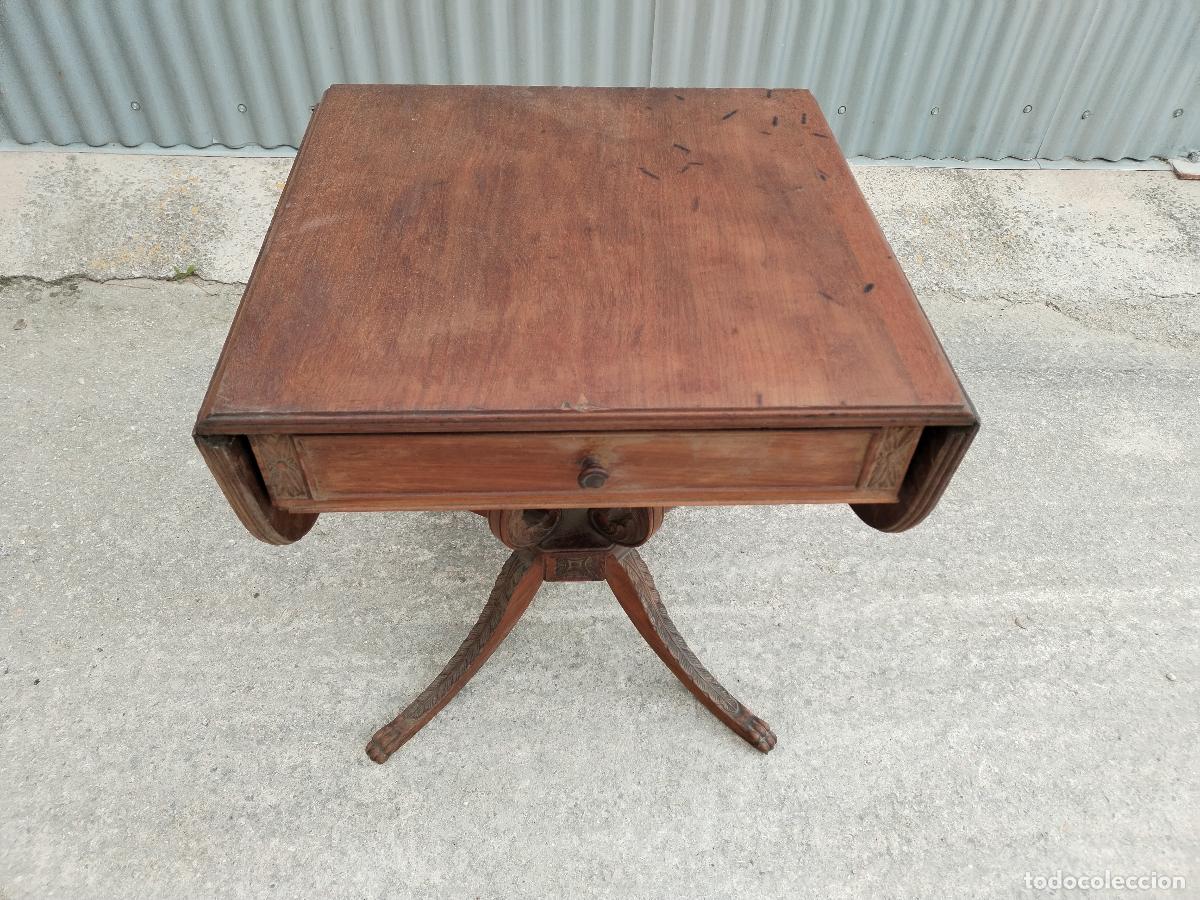 Antig&uuml;edades: mesa de alas - Foto 8