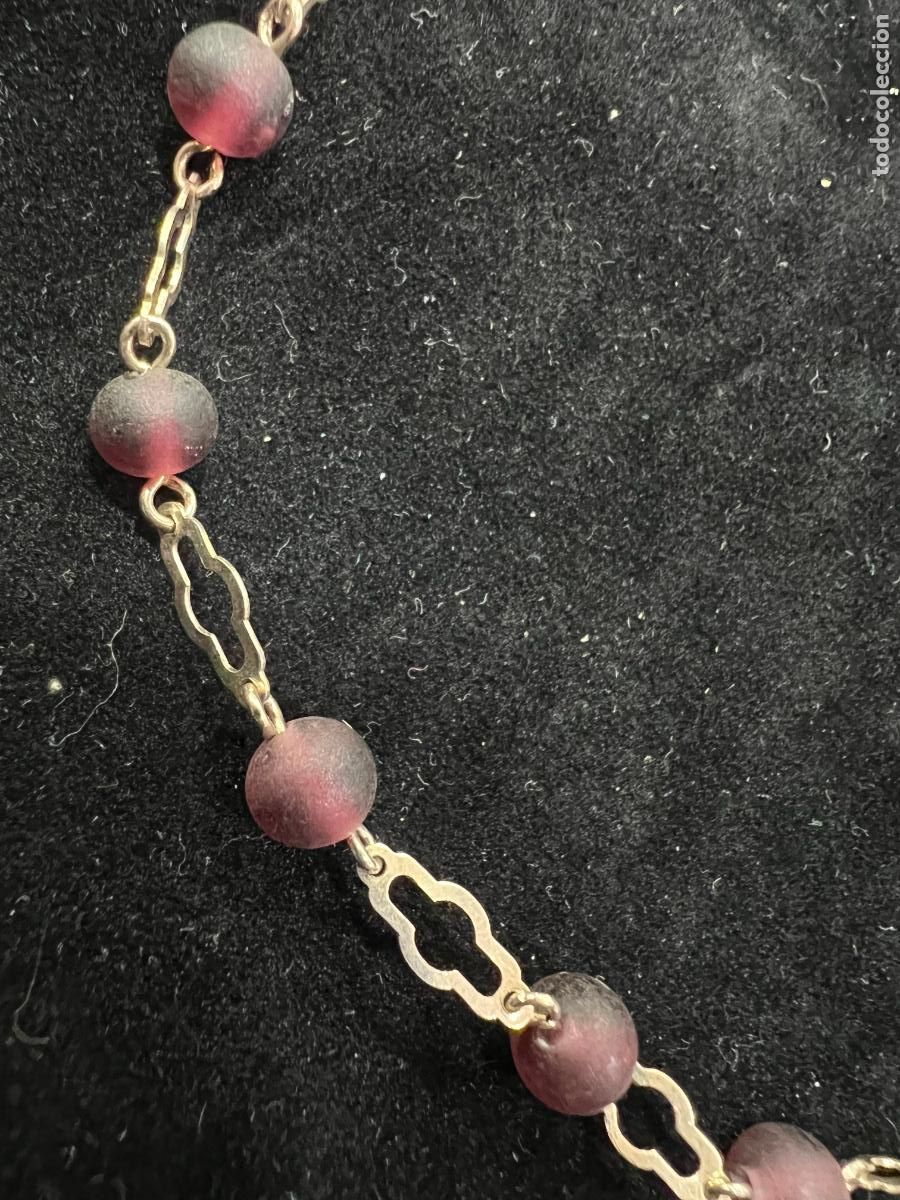 Antig&uuml;edades: CADENA DE PLATA - MEDIDA ABIERTA 44 CM - Foto 2