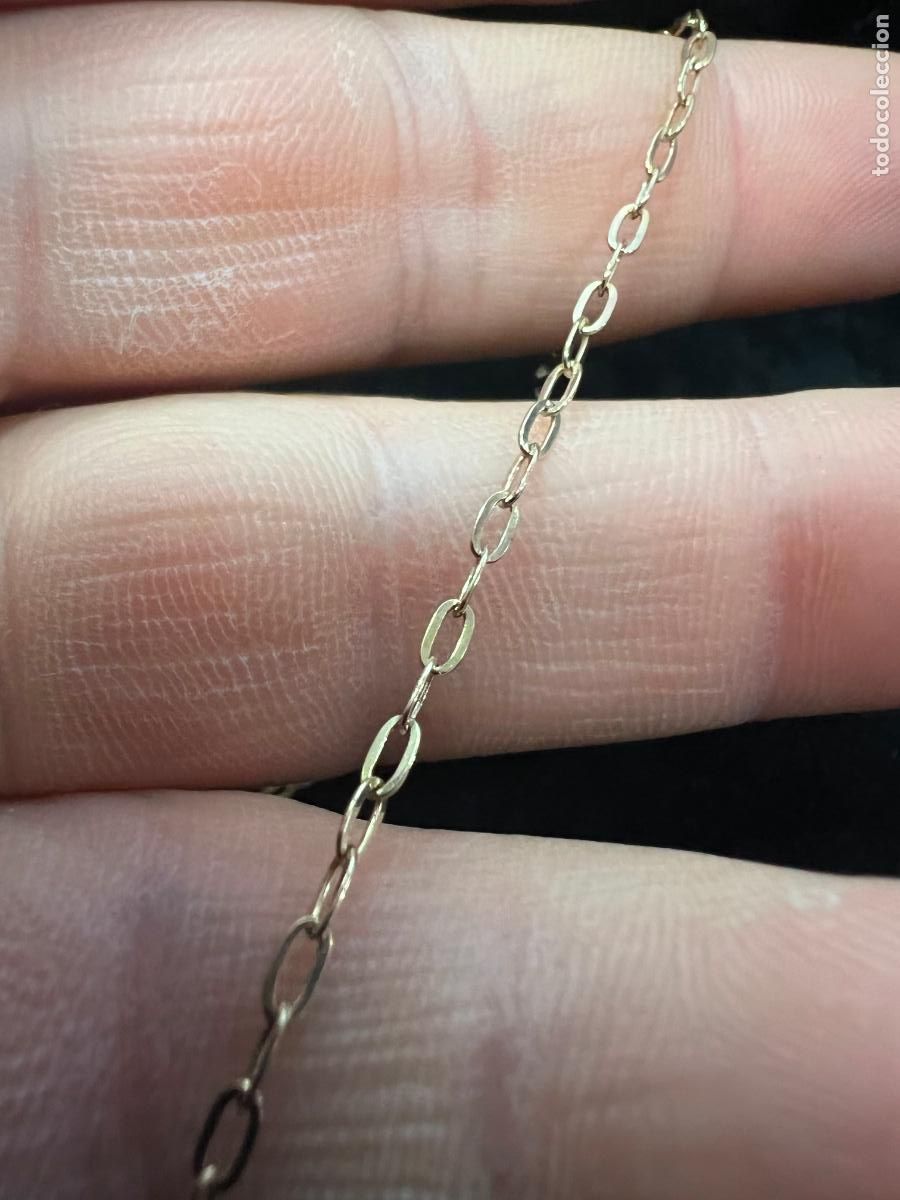 Antig&uuml;edades: CADENA DE PLATA - MEDIDA ABIERTA 44 CM - Foto 4