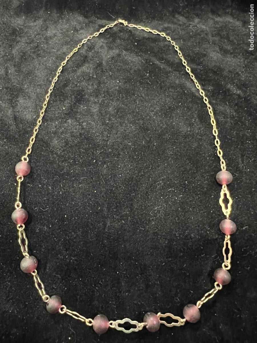 Antig&uuml;edades: CADENA DE PLATA - MEDIDA ABIERTA 44 CM - Foto 1