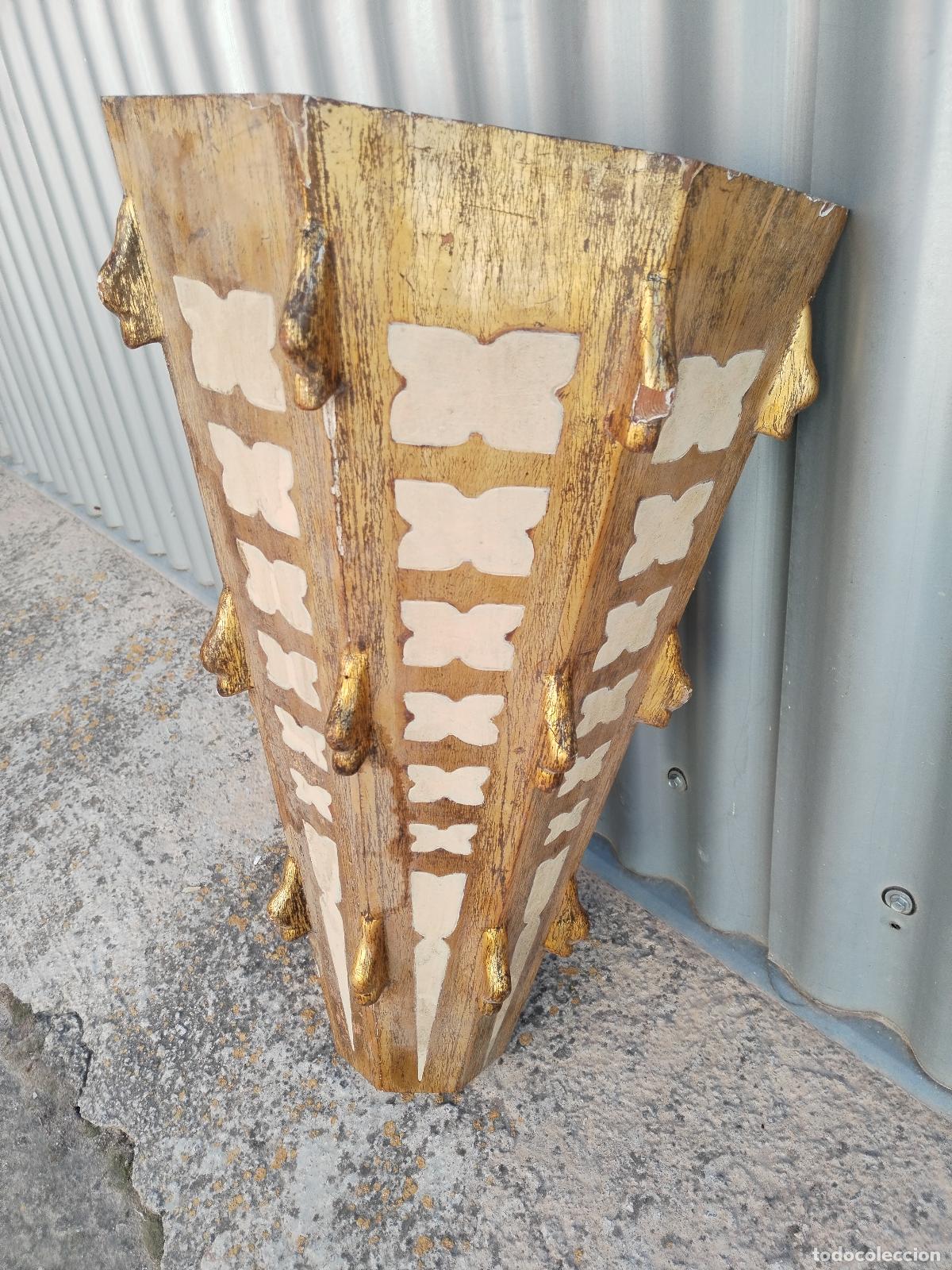 Antig&uuml;edades: antigua mensula de madera - Foto 7
