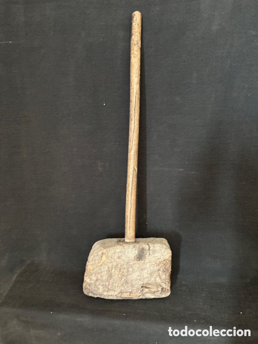 Antig&uuml;edades: Mazo de madera - Foto 4