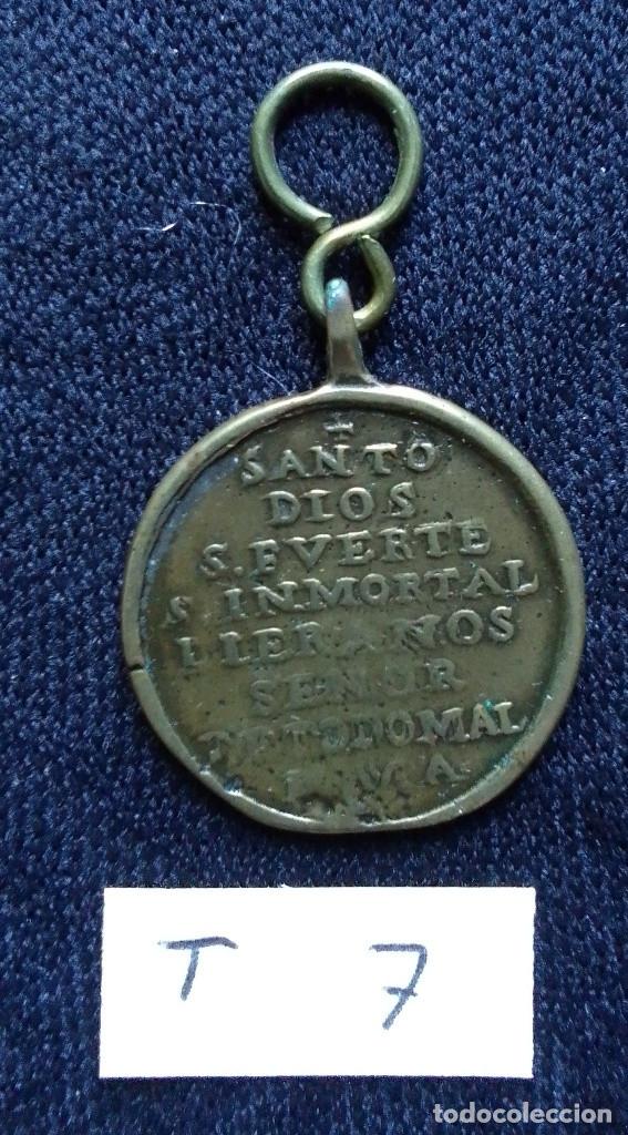 Antig&uuml;edades: Medalla antigua Santo Dios - Foto 1