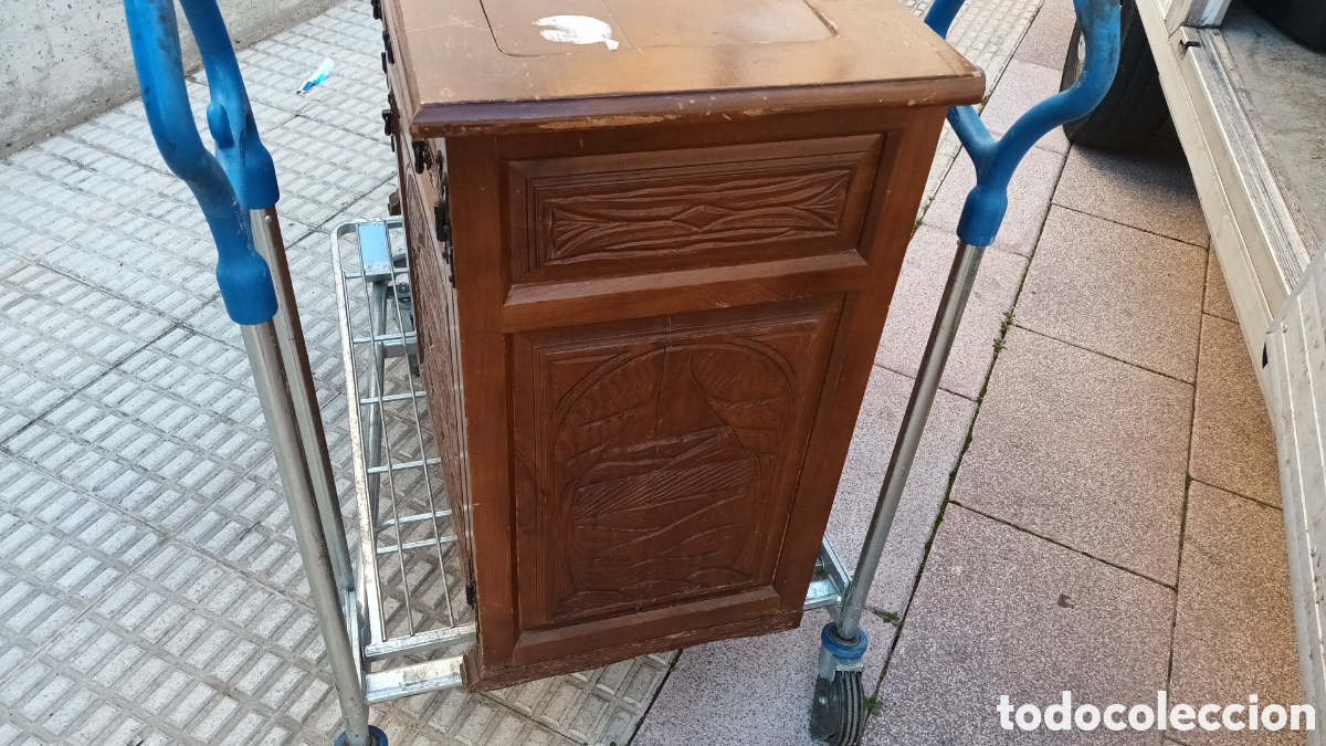 Antig&uuml;edades: m&aacute;quina d coser - Foto 9