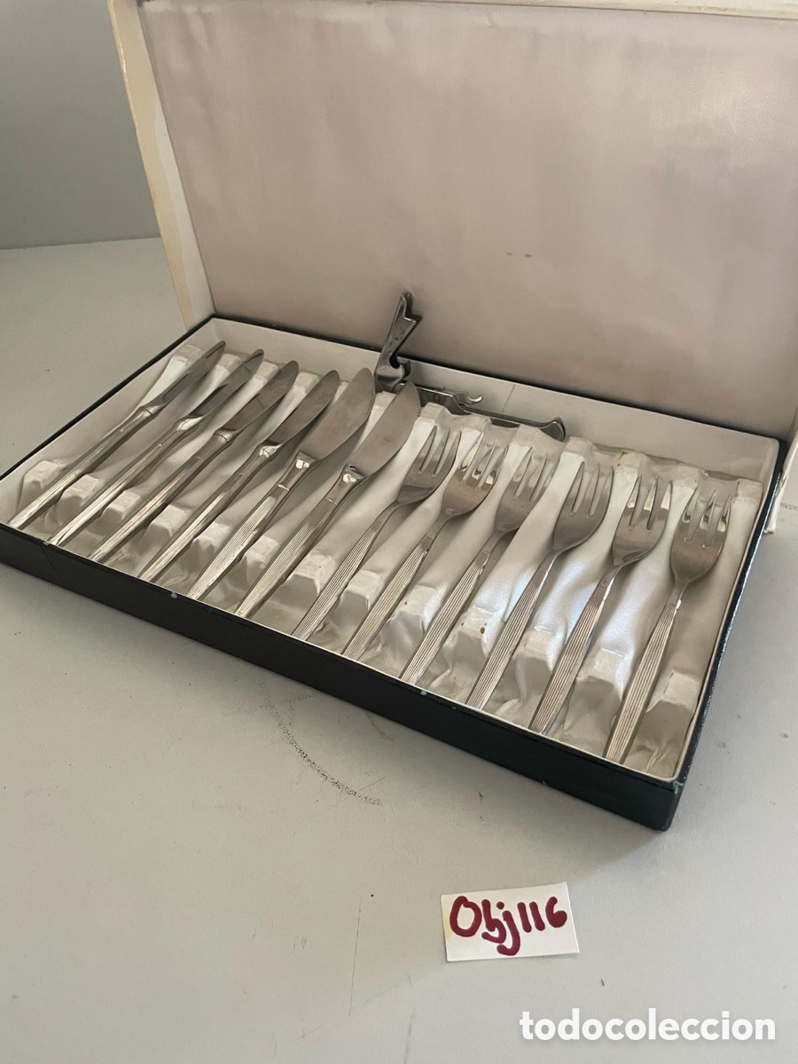 Antig&uuml;edades: Juego de cubiertos dalia - Foto 6