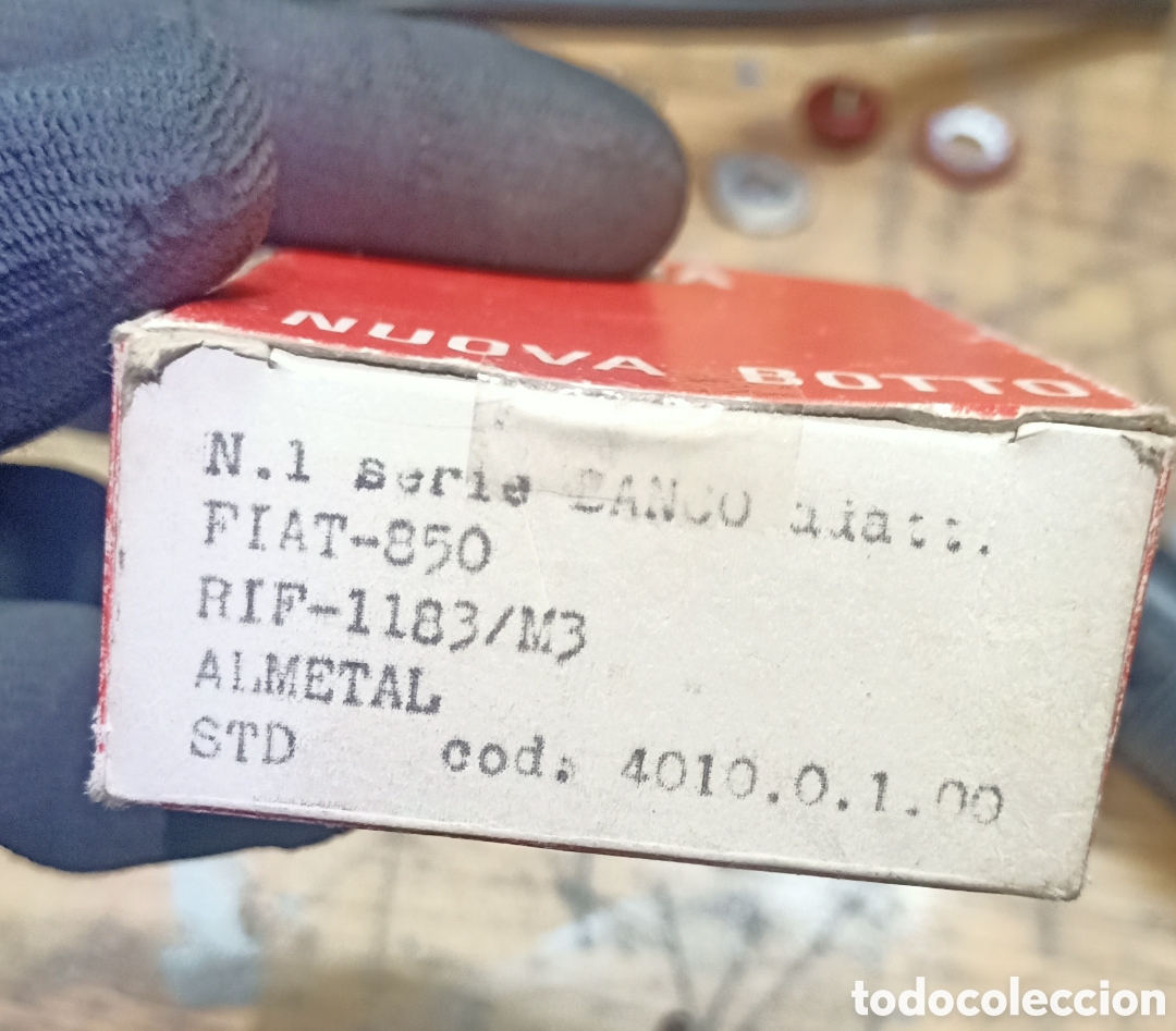 Antiques: Casquillos de Bancada de Seat 850
