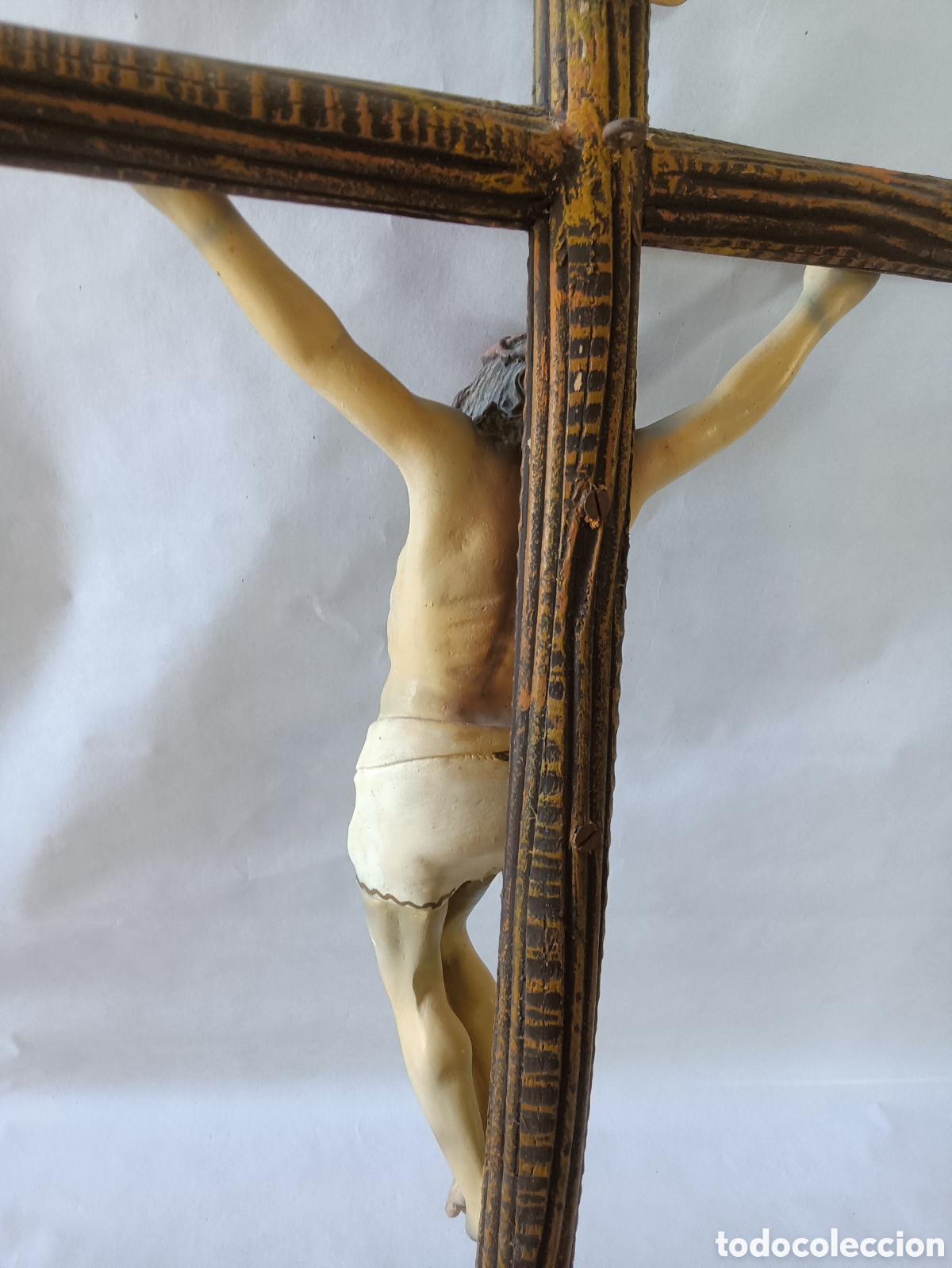 Antig&uuml;edades: Antiguo crucifijo - Foto 3