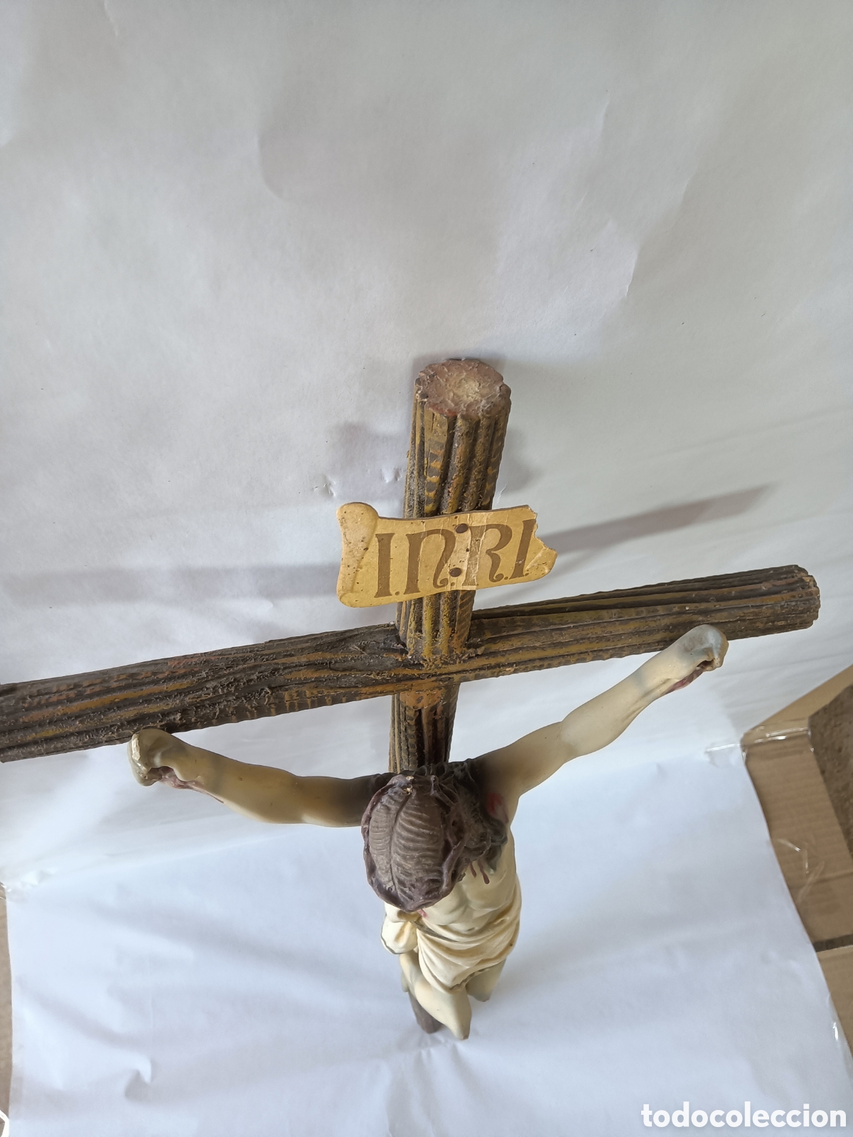 Antig&uuml;edades: Antiguo crucifijo - Foto 7