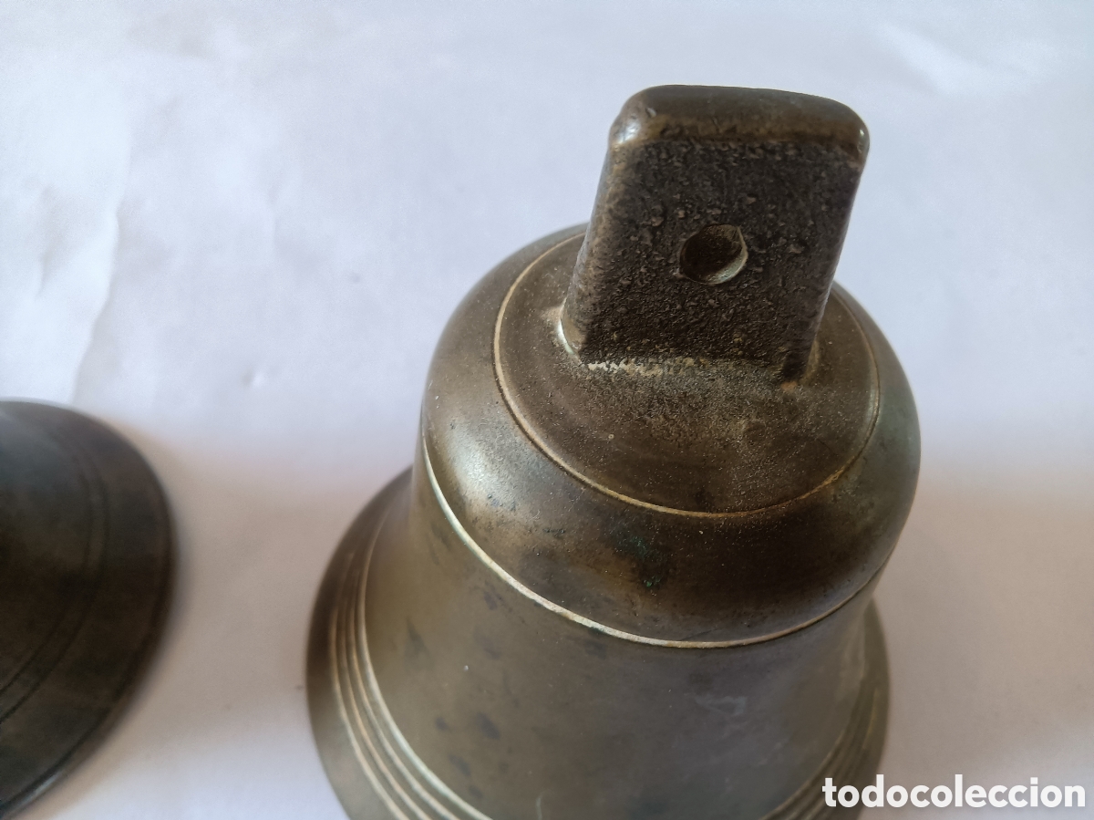 Antig&uuml;edades: Lote de campanas antiguas - Foto 3