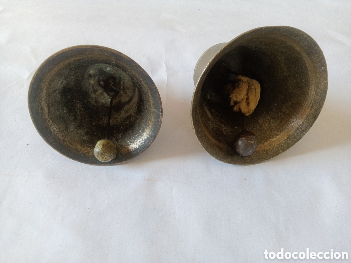 Antig&uuml;edades: Lote de campanas antiguas - Foto 4