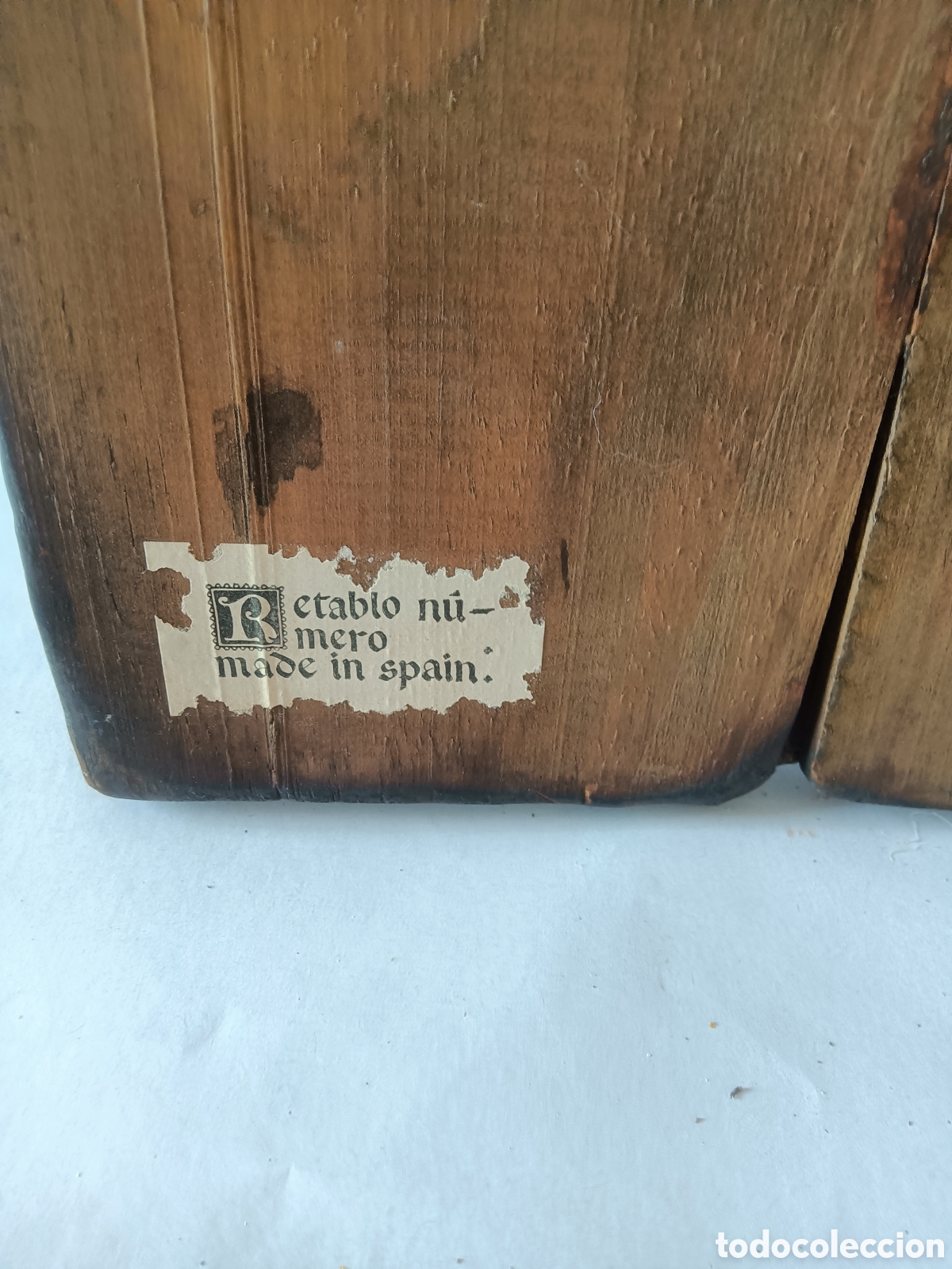 Antig&uuml;edades: Antiguo retablo coraz&oacute;n de jes&uacute;s - Foto 3