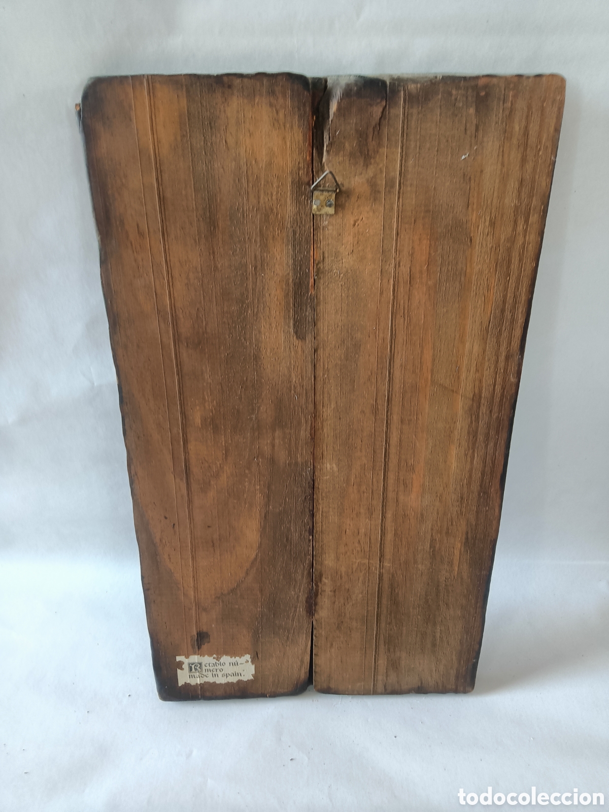 Antig&uuml;edades: Antiguo retablo coraz&oacute;n de jes&uacute;s - Foto 6