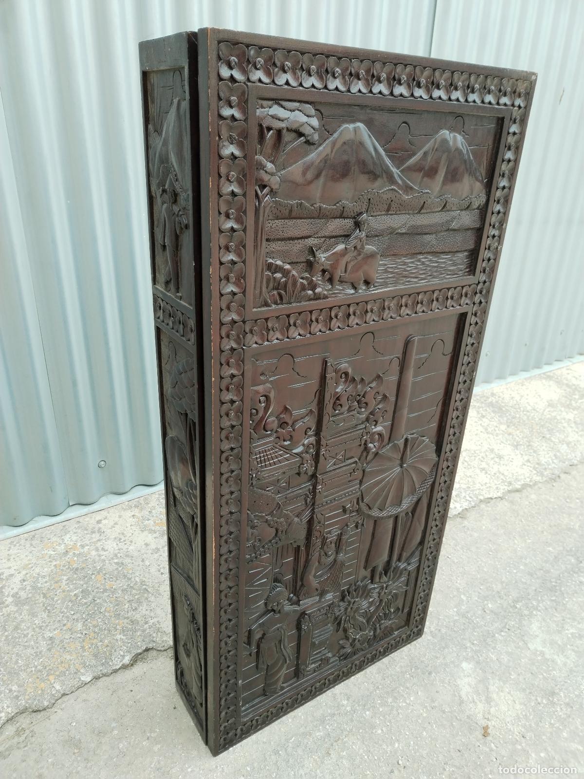 Antig&uuml;edades: armario con decoracion china - Foto 1