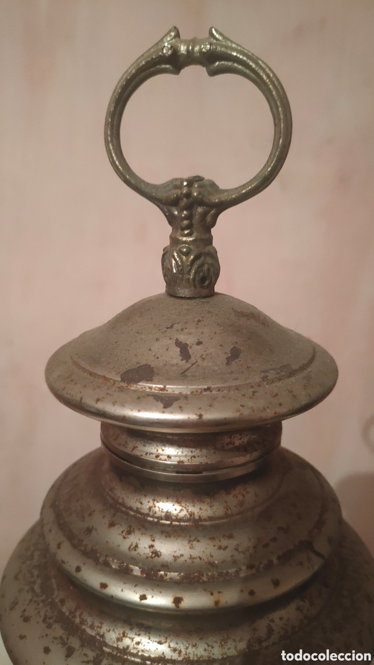 Antig&uuml;edades: L&aacute;mpara antigua - Foto 2