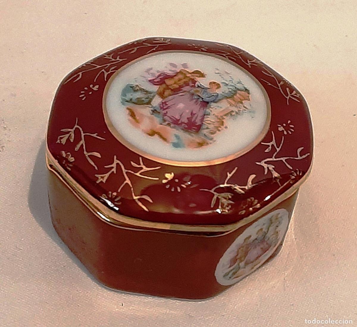 Antig&uuml;edades: Caja porcelana Limoges - Foto 1
