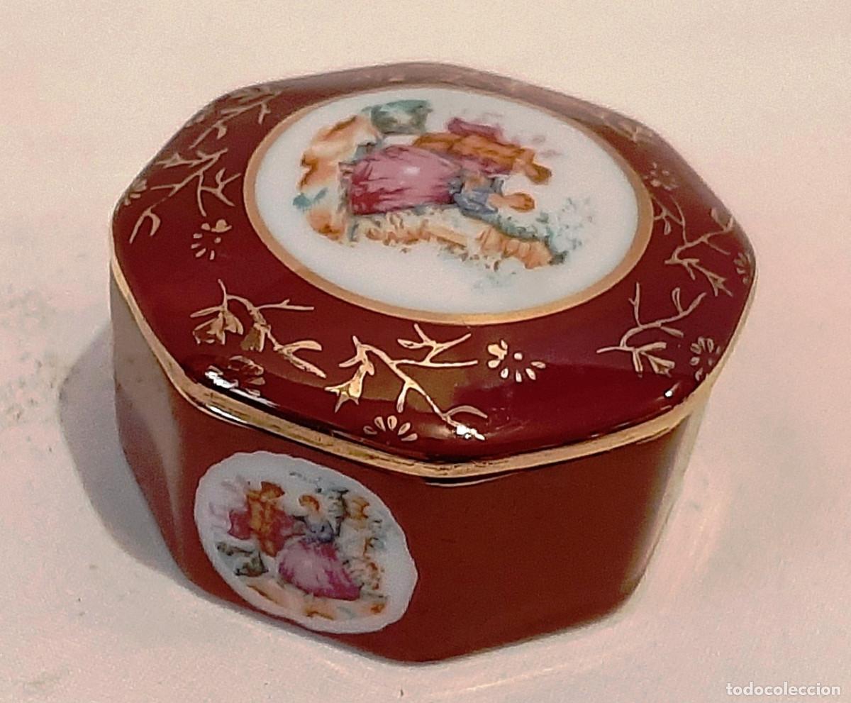 Antig&uuml;edades: Caja porcelana Limoges - Foto 2