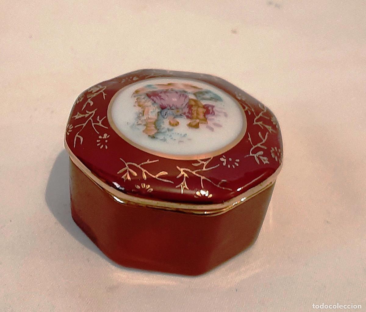 Antig&uuml;edades: Caja porcelana Limoges - Foto 3