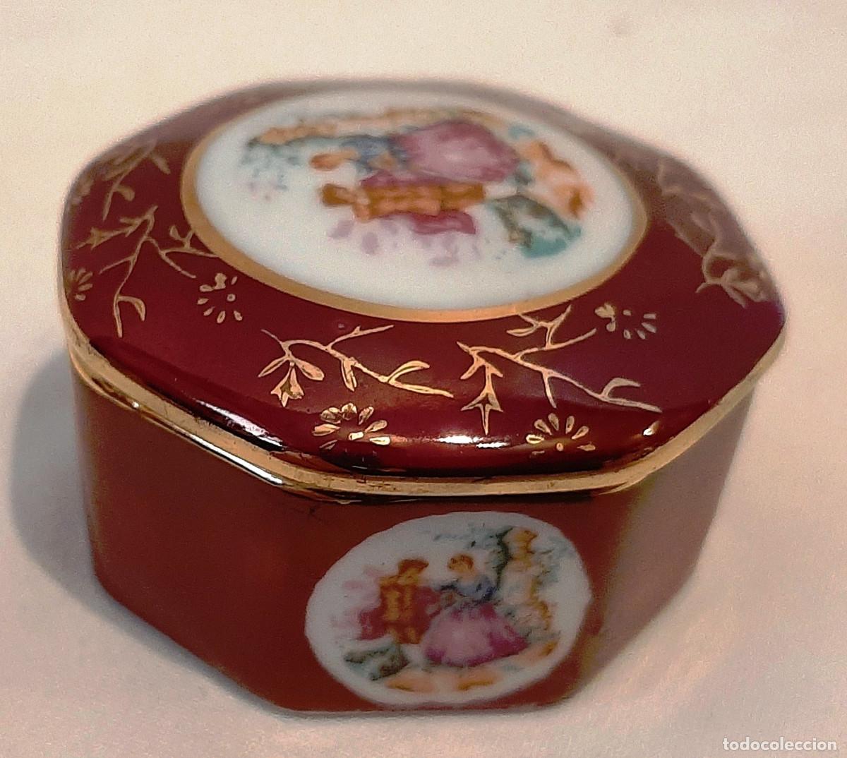 Antig&uuml;edades: Caja porcelana Limoges - Foto 4