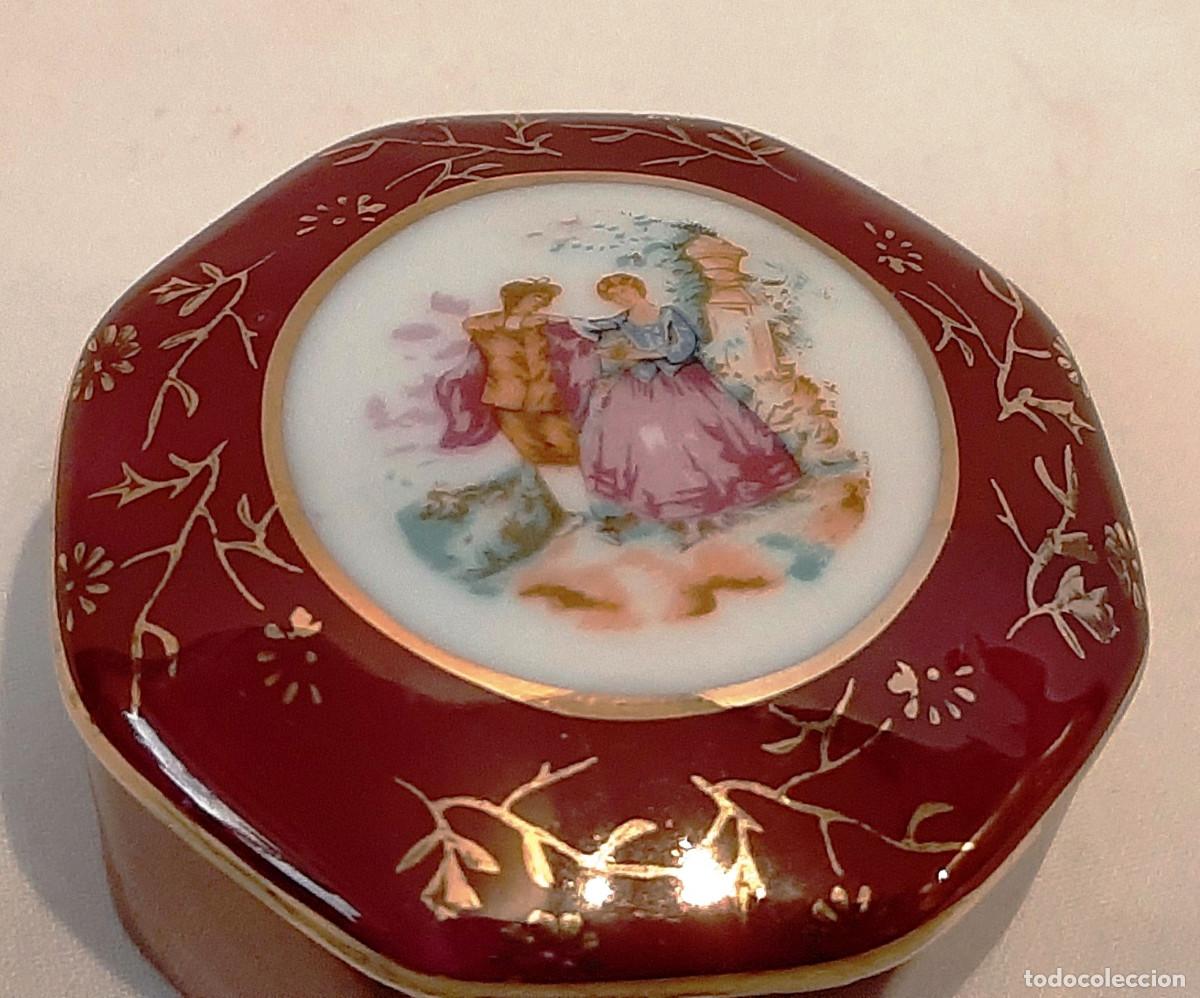 Antig&uuml;edades: Caja porcelana Limoges - Foto 6