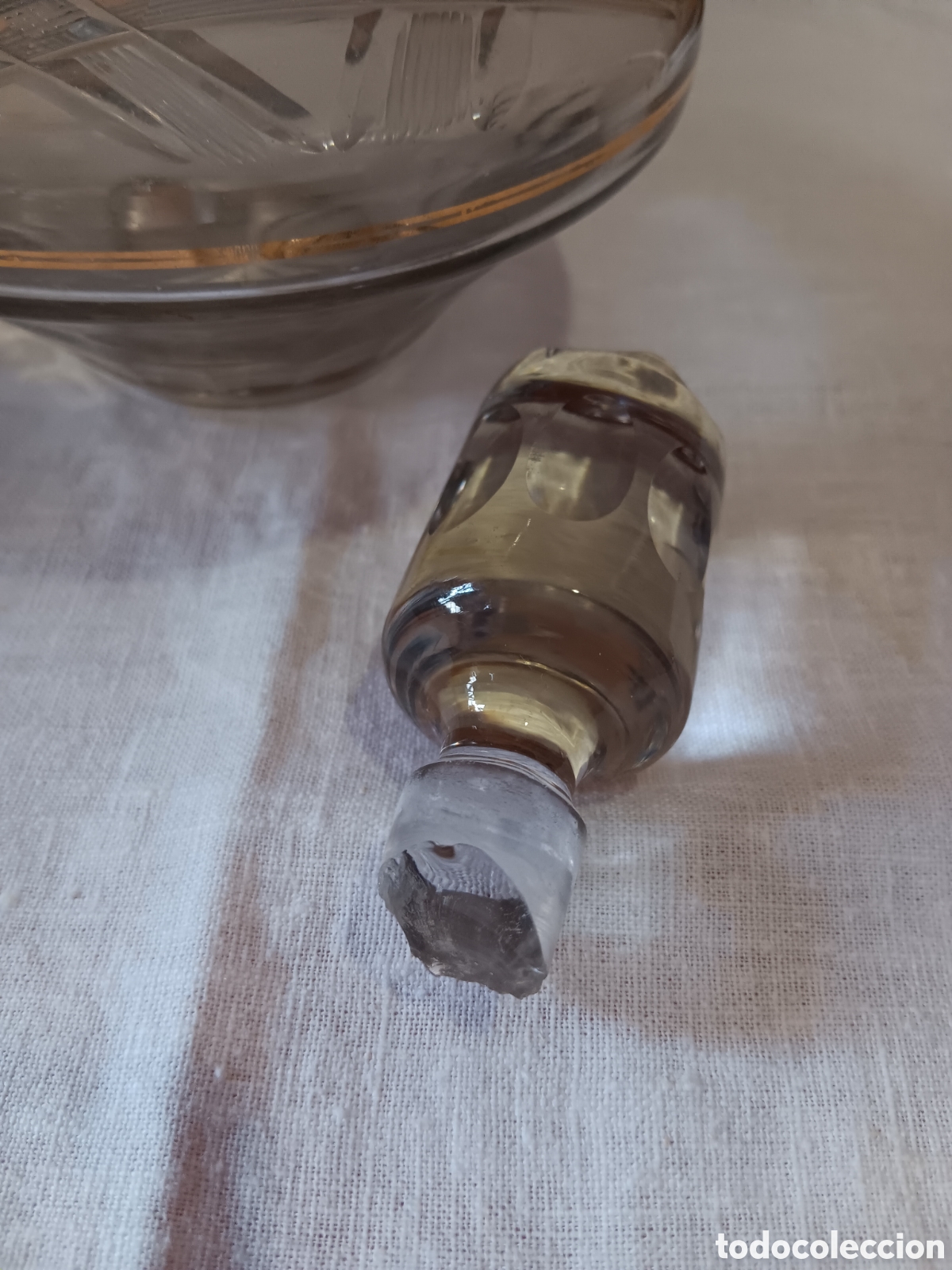 Antig&uuml;edades: Perfumero de Cristal - Foto 3