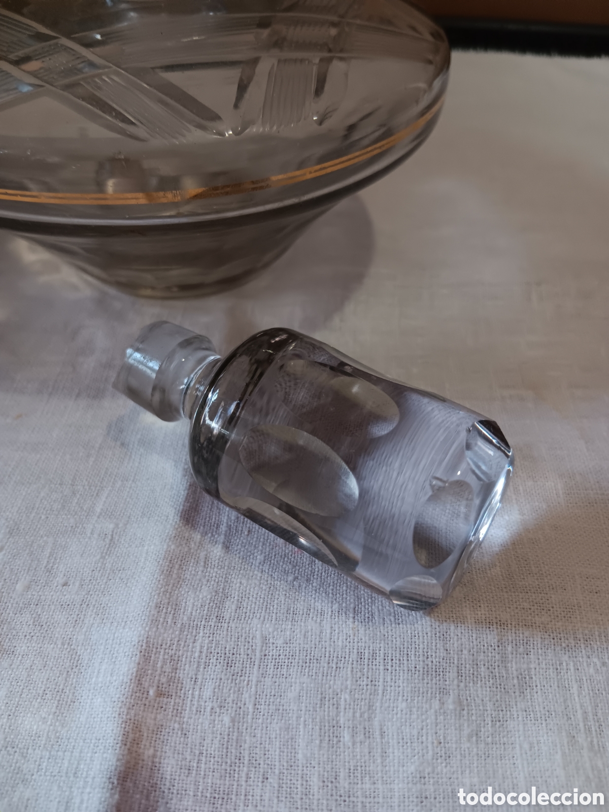 Antig&uuml;edades: Perfumero de Cristal - Foto 5
