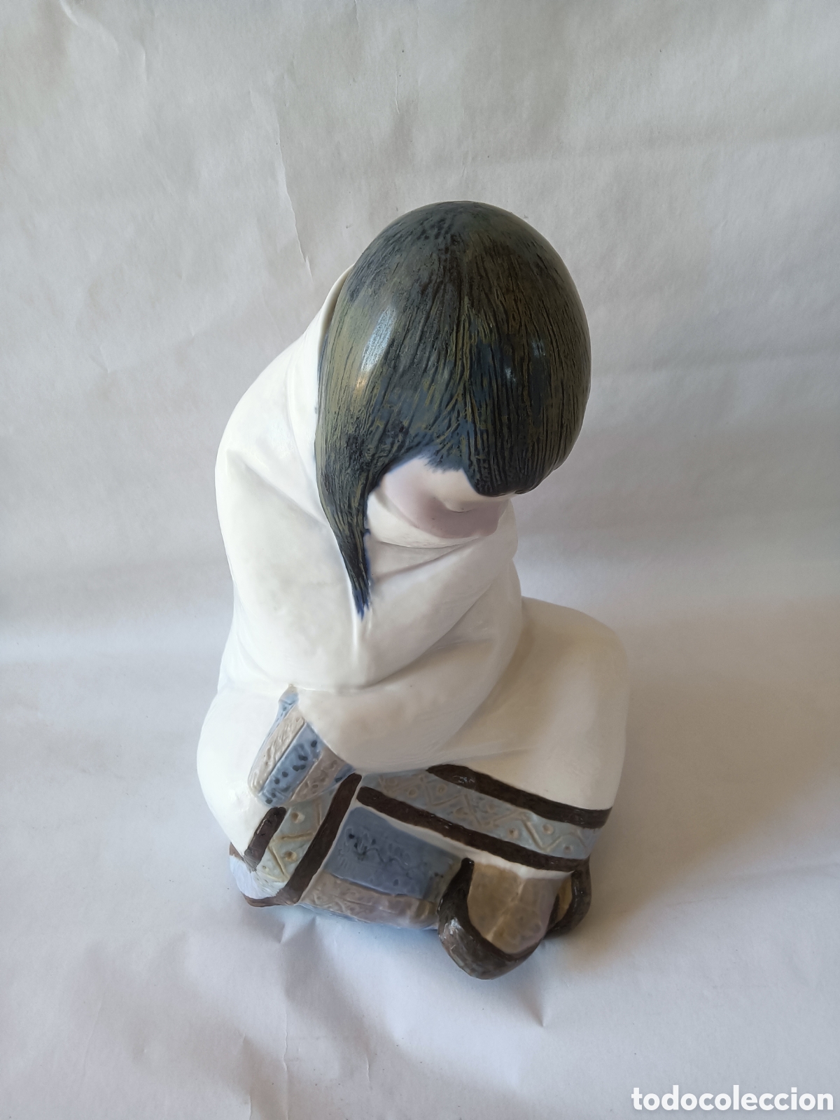 Antig&uuml;edades: Ni&ntilde;a esquimal llardro - Foto 2