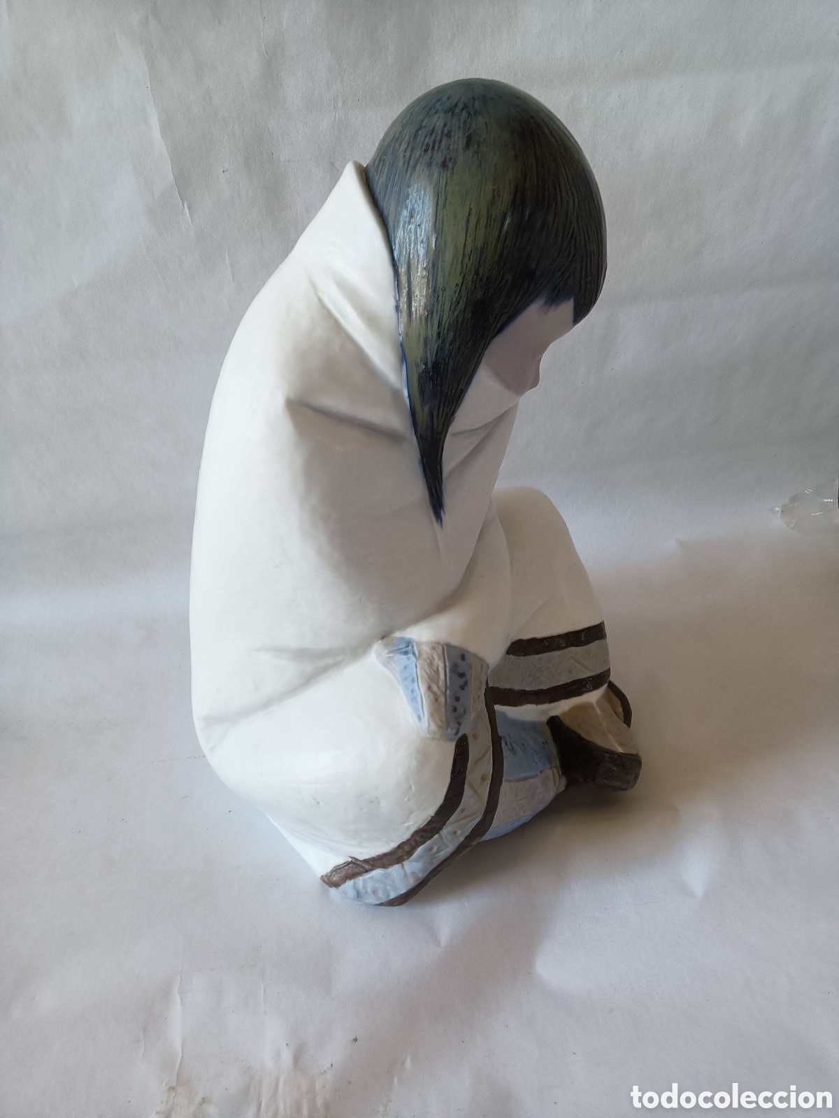 Antig&uuml;edades: Ni&ntilde;a esquimal llardro - Foto 4