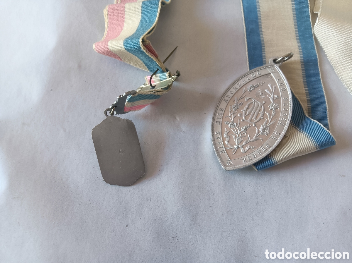 Antig&uuml;edades: Lote de medallas religiosas - Foto 5