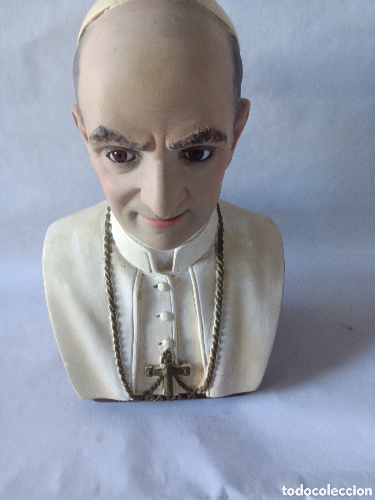 Antig&uuml;edades: Busto papa Pablo VI - Foto 5
