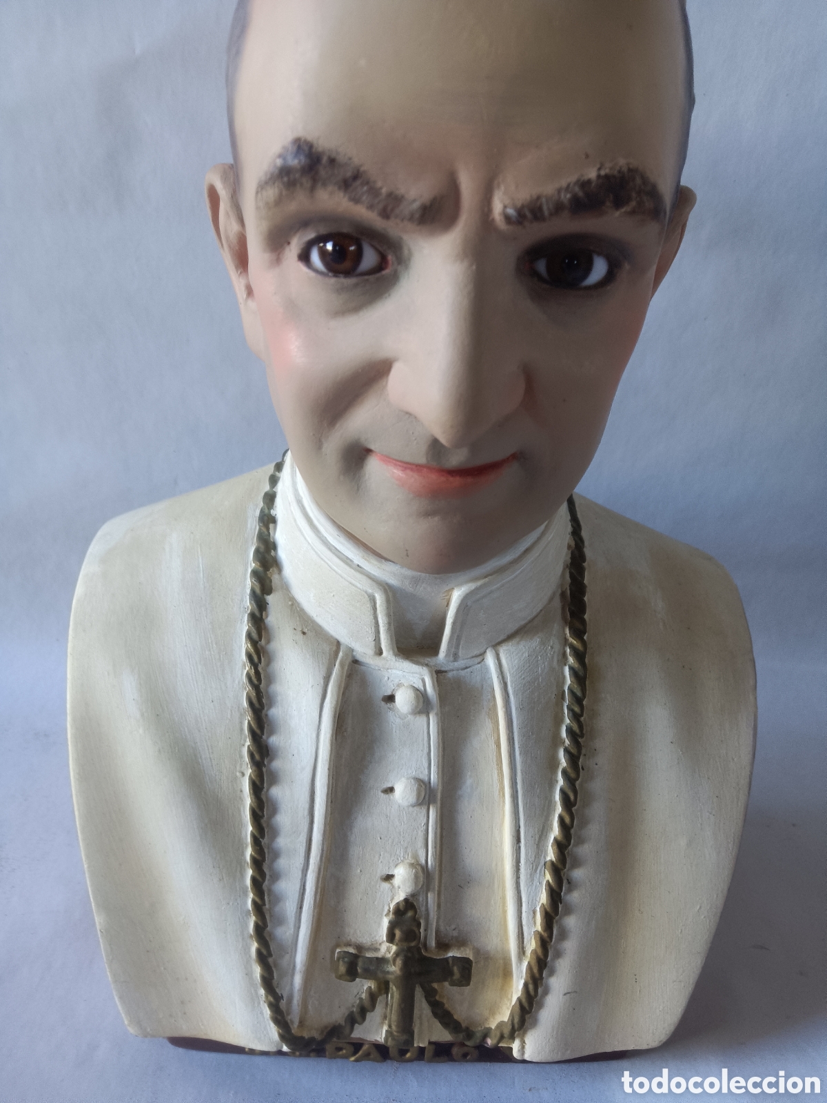 Antig&uuml;edades: Busto papa Pablo VI - Foto 6
