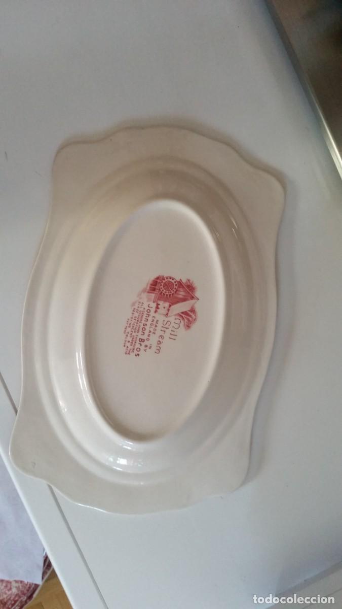 Antig&uuml;edades: Magnifica Fuente Rectangular Porcelana Bros Johnson made Inglande - Foto 4