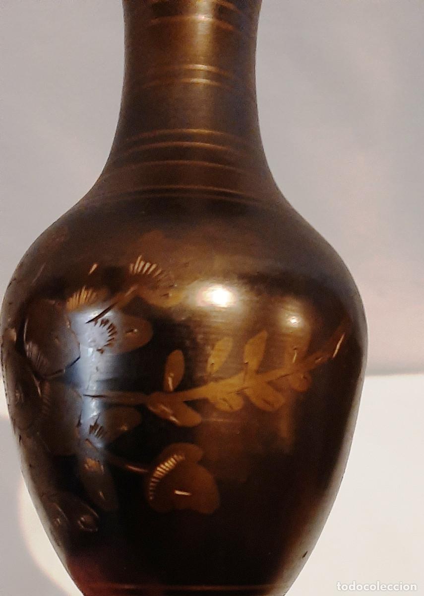 Antig&uuml;edades: Jarr&oacute;n de bronce labrado - Foto 10