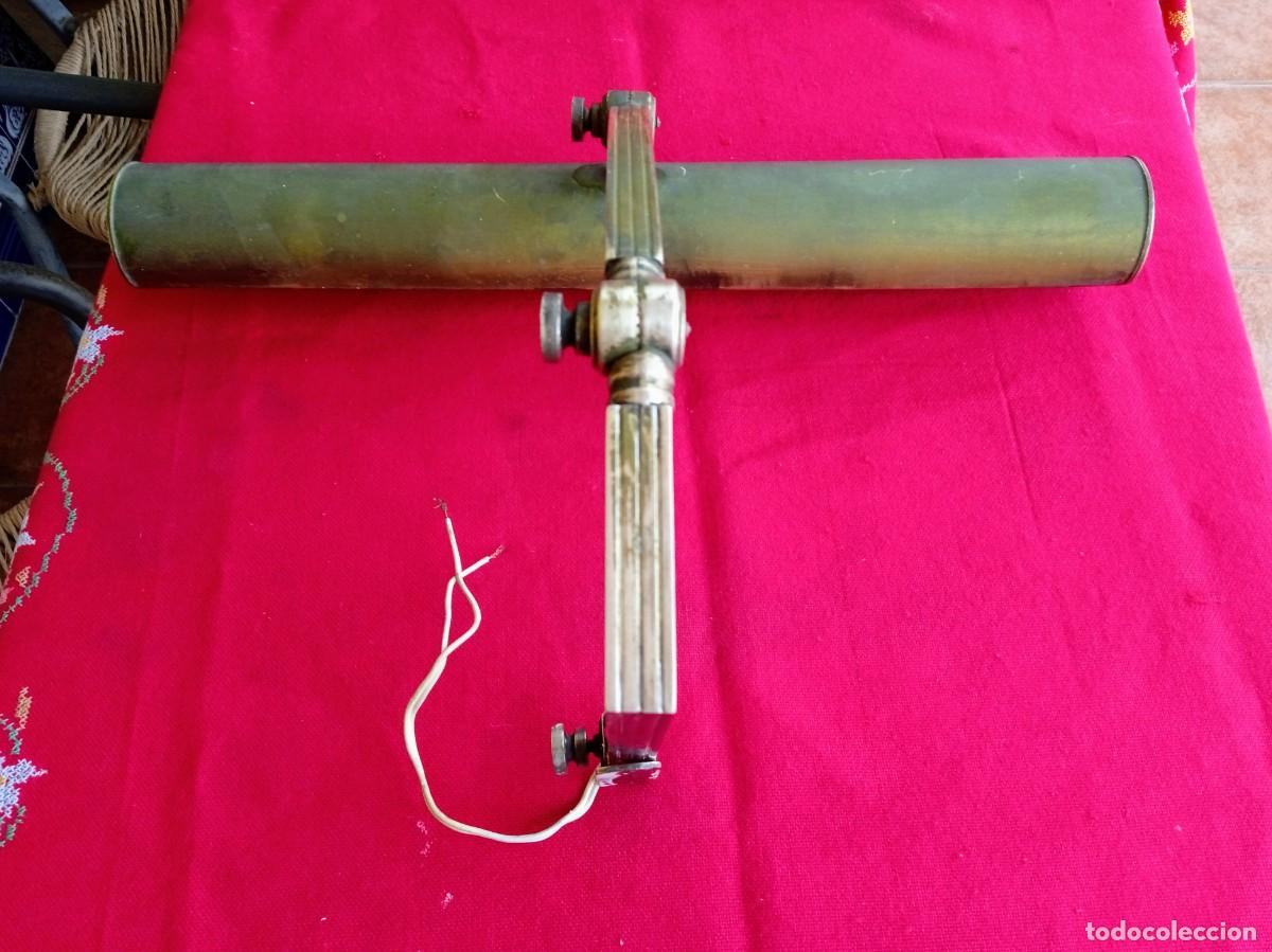 Antig&uuml;edades: L&aacute;mpara aplique antiguo de pared - Foto 3